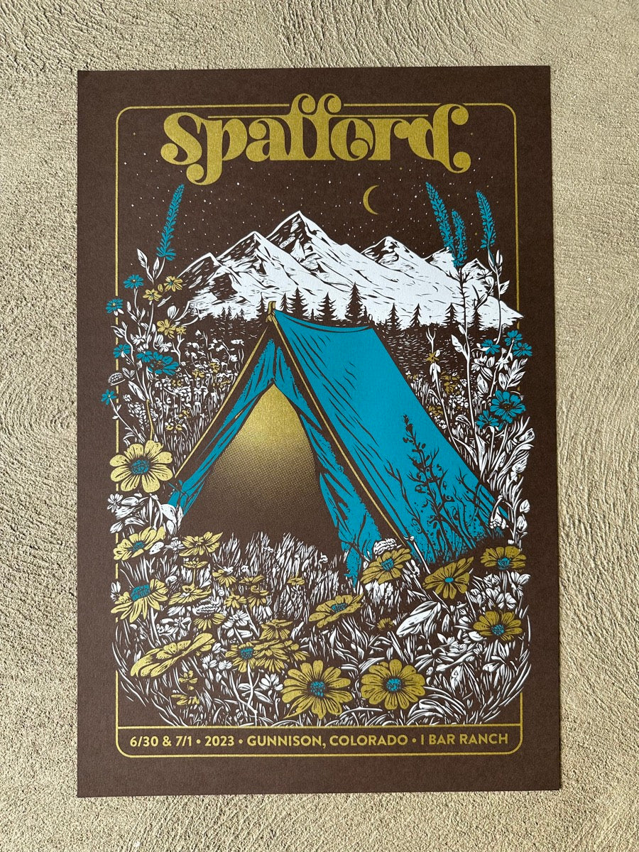 Spafford - Gunnison, CO Poster 2023