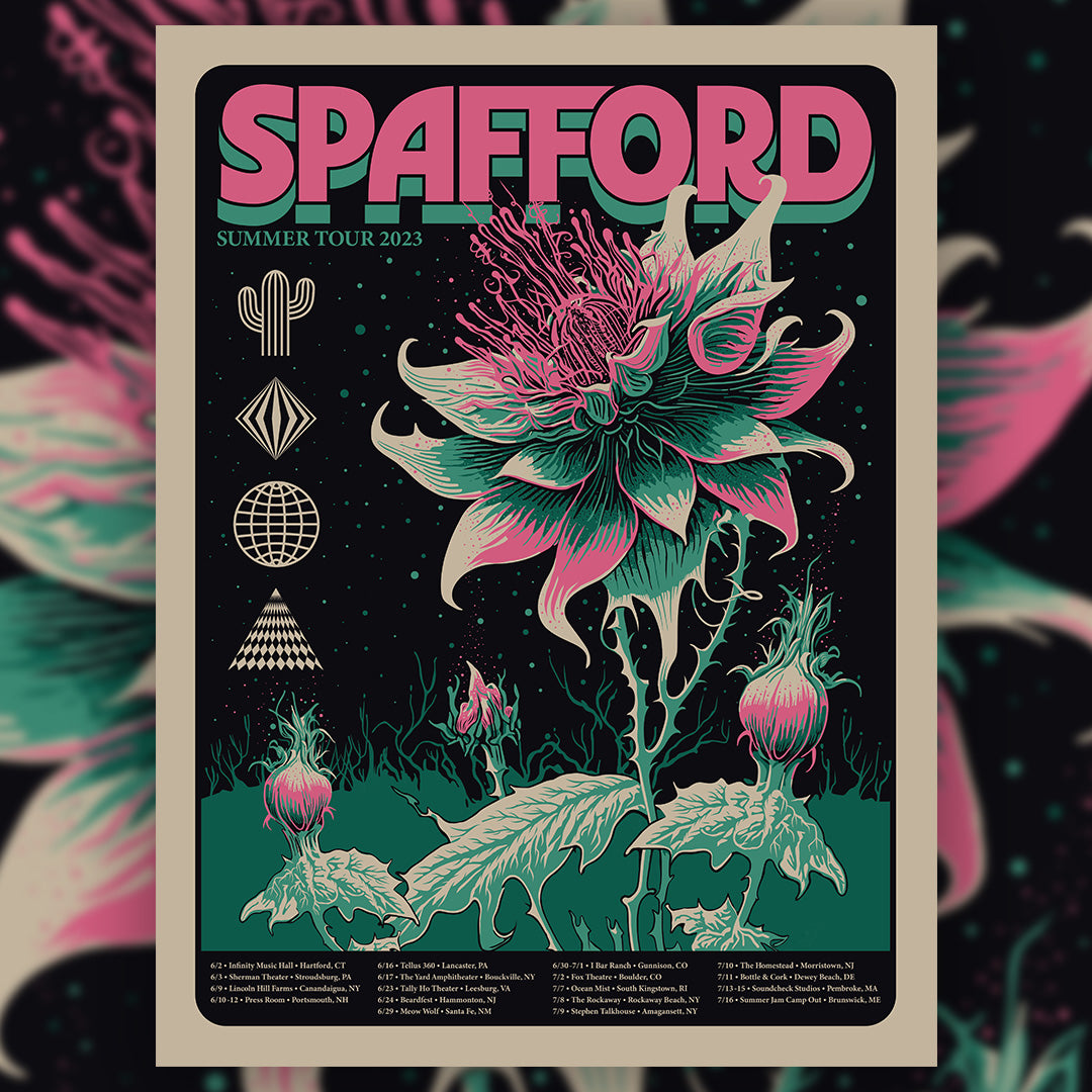 Spafford - Summer Tour Poster 2023 - Regular