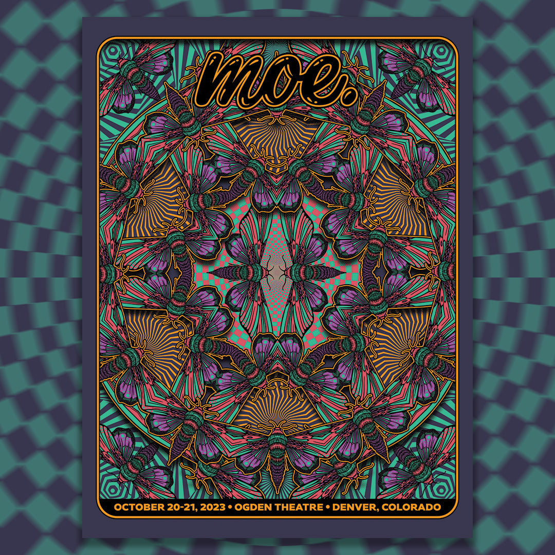 Moe - Ogden Theatre 2023 Official Poster