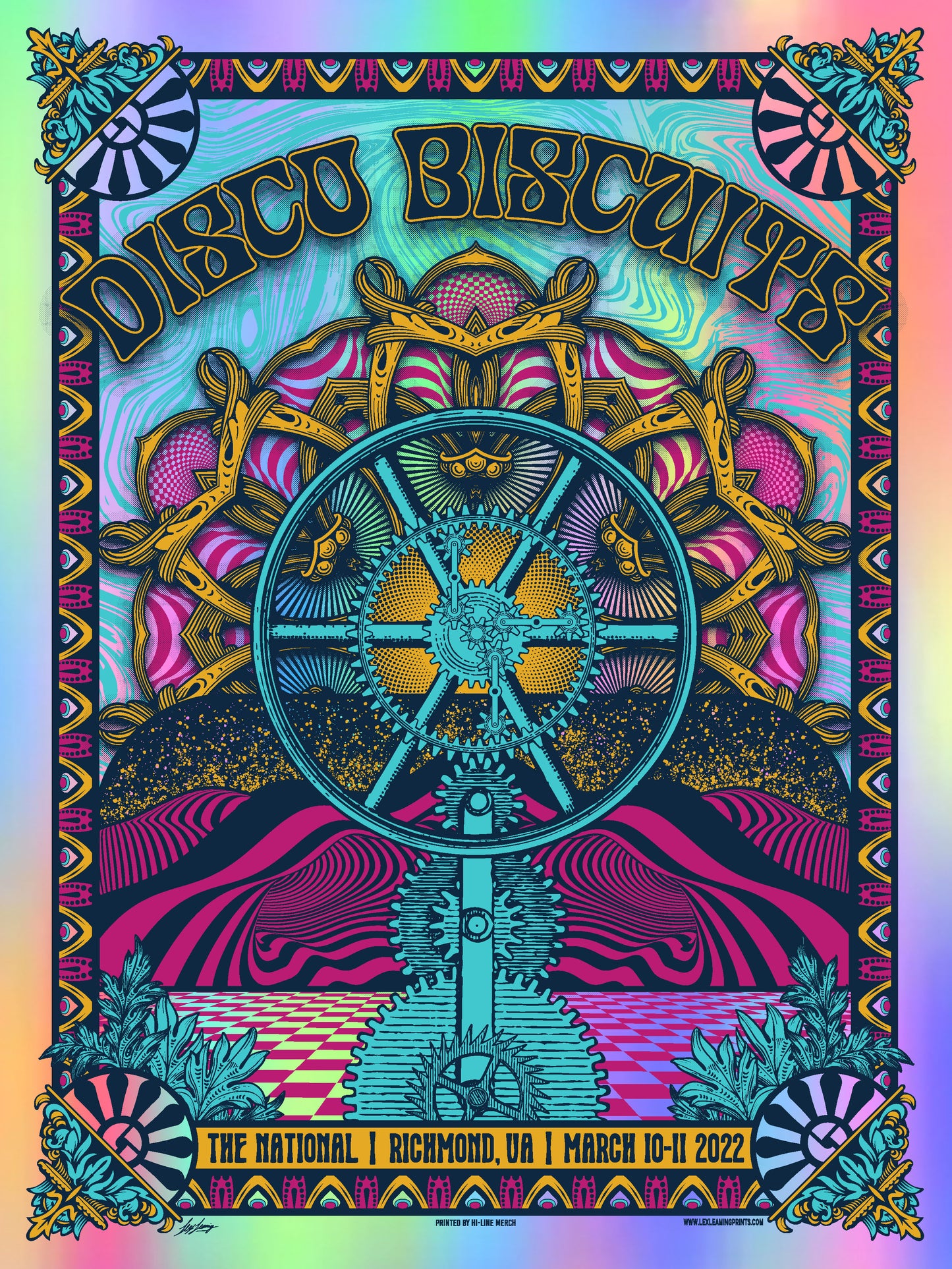 Disco Biscuits - Richmond, VA 2022 - FOIL