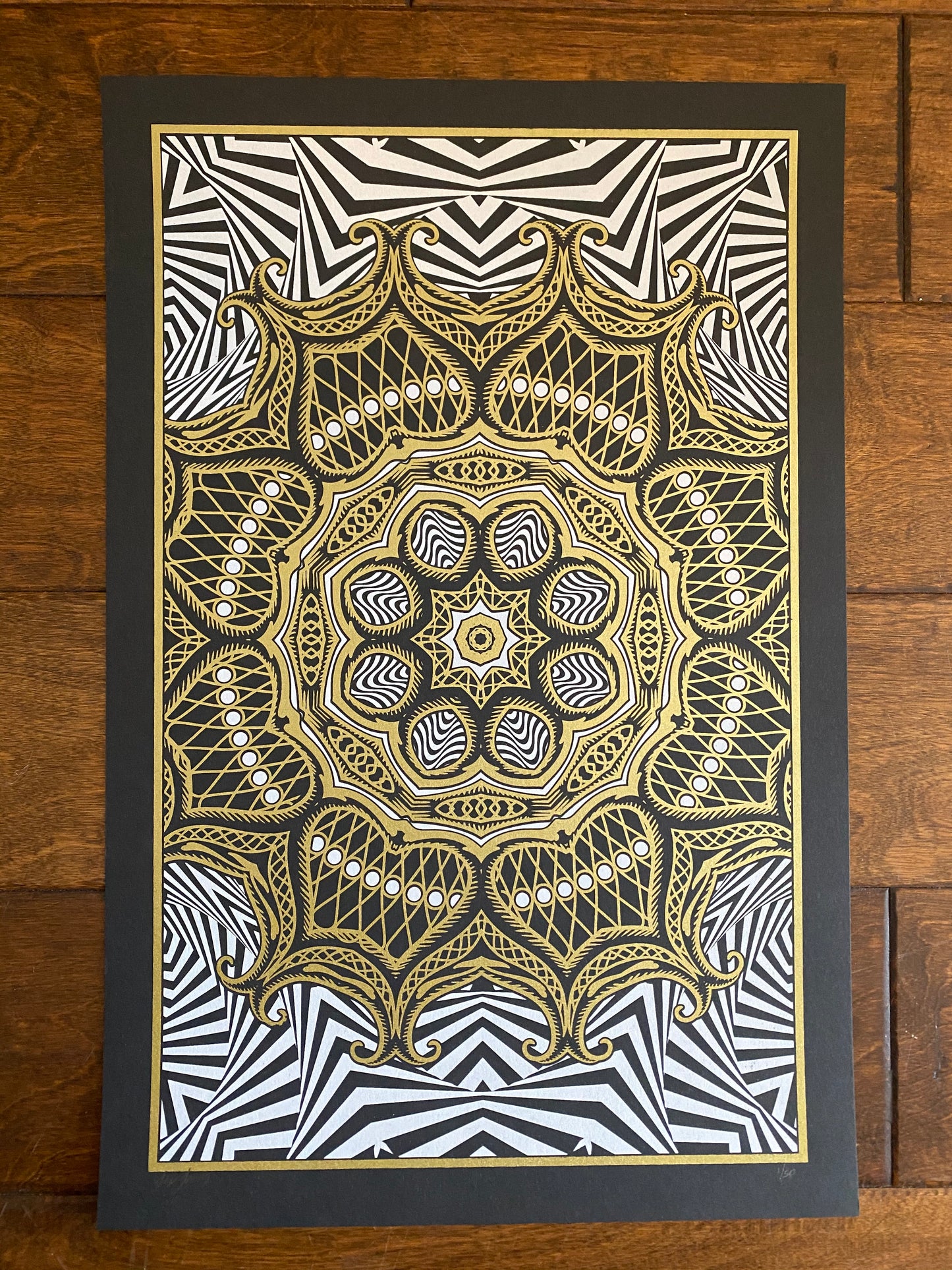 Mandala Dorado