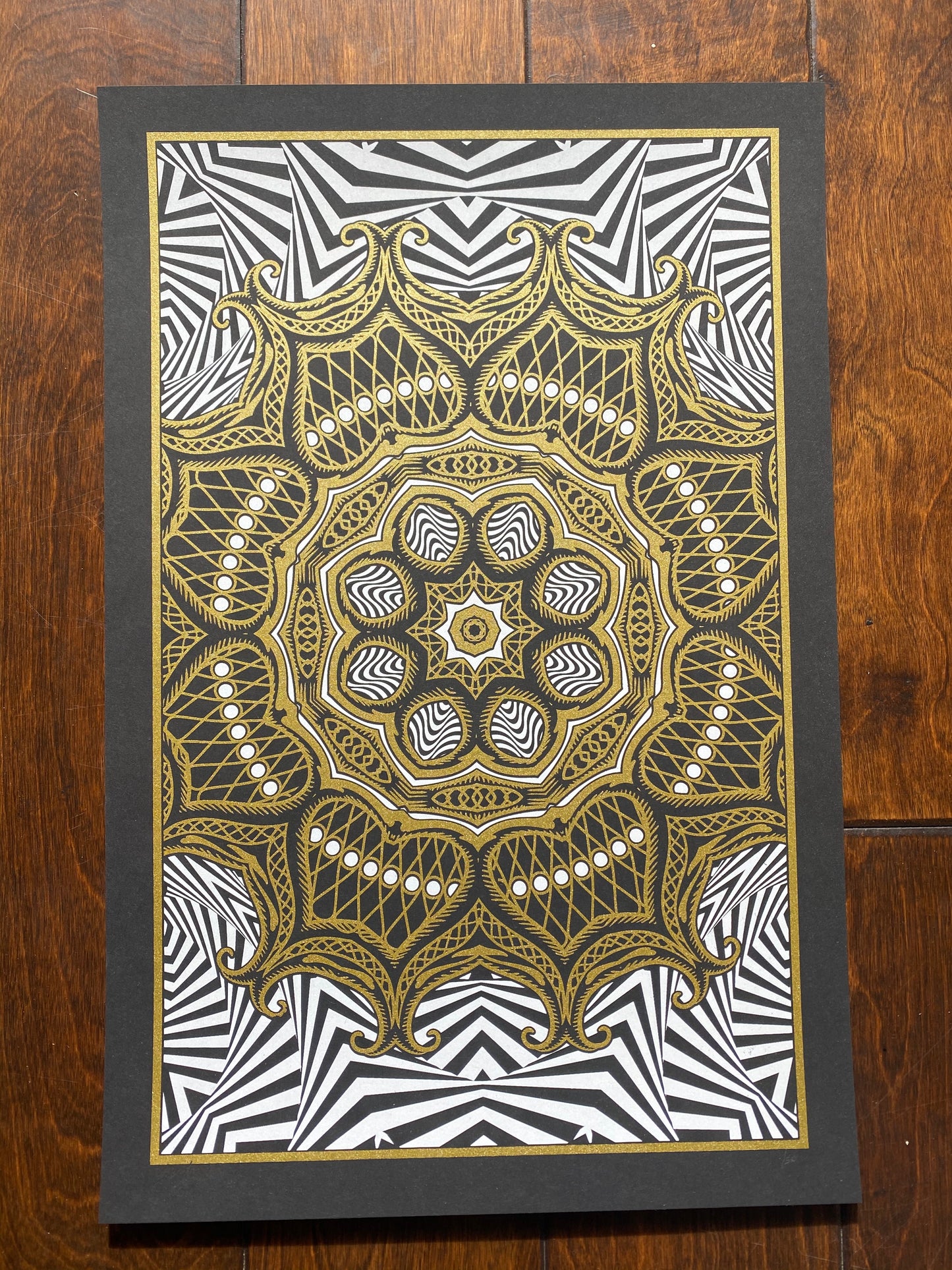 Mandala Dorado