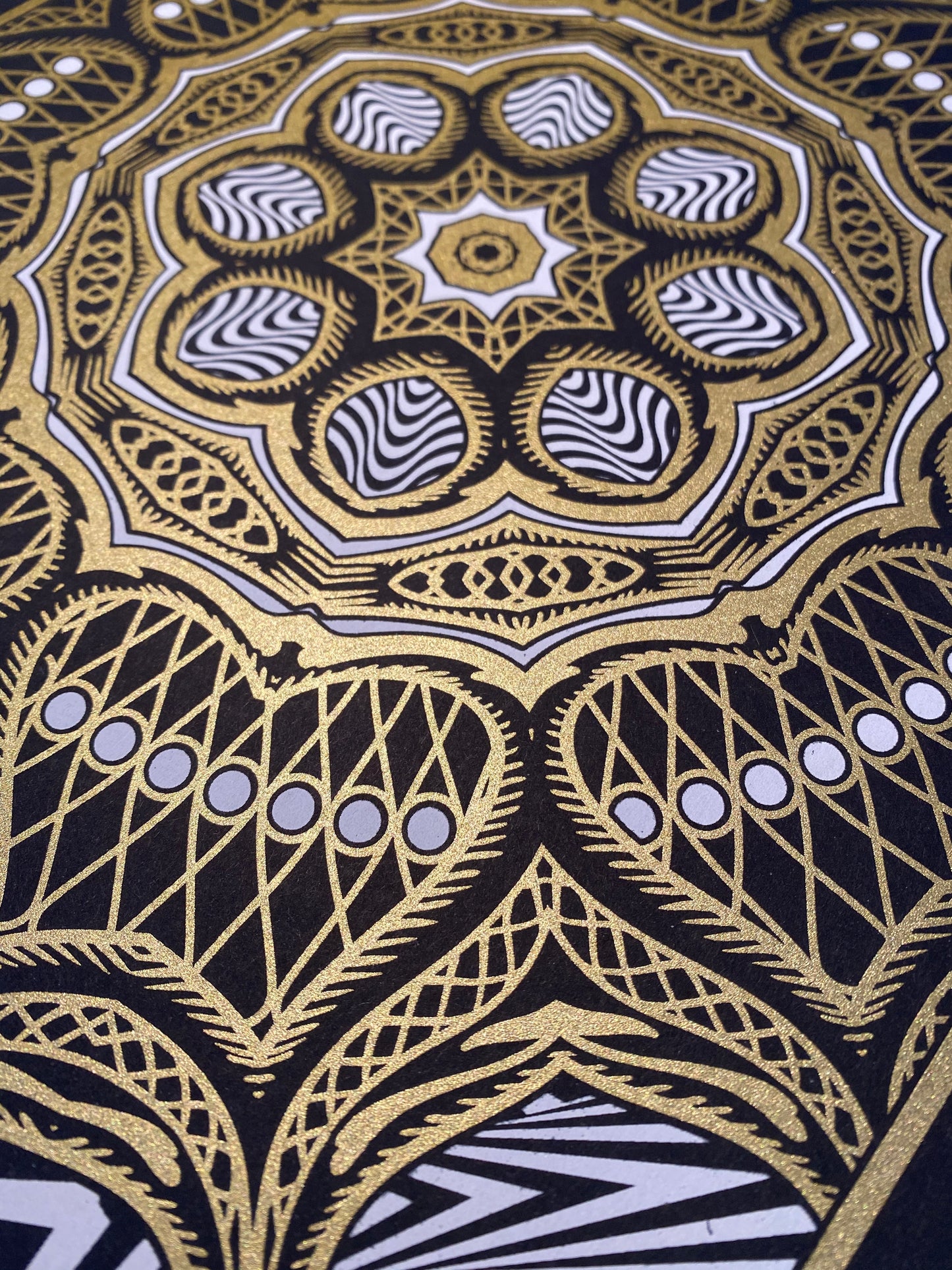 Mandala Dorado