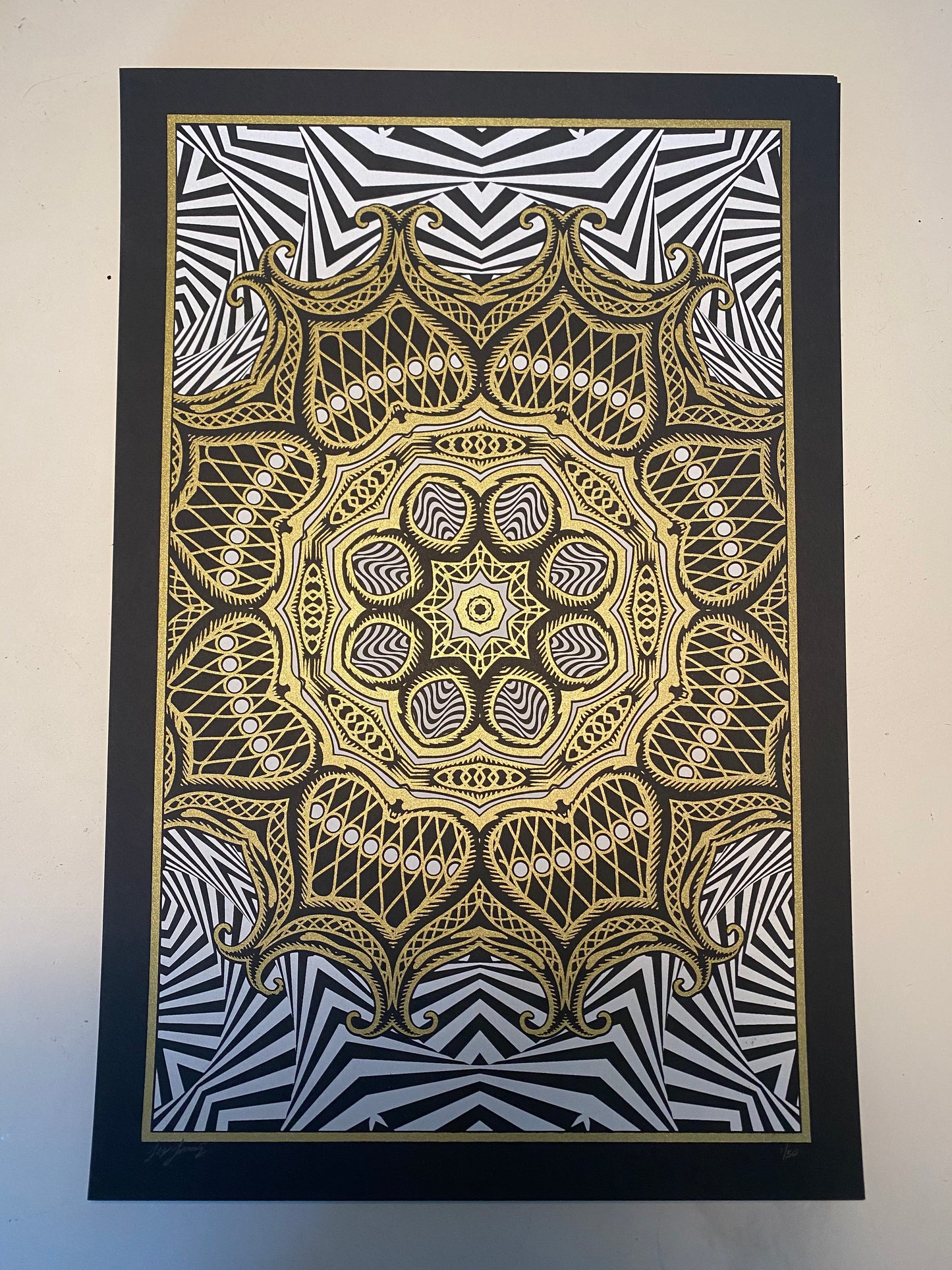 Mandala Dorado