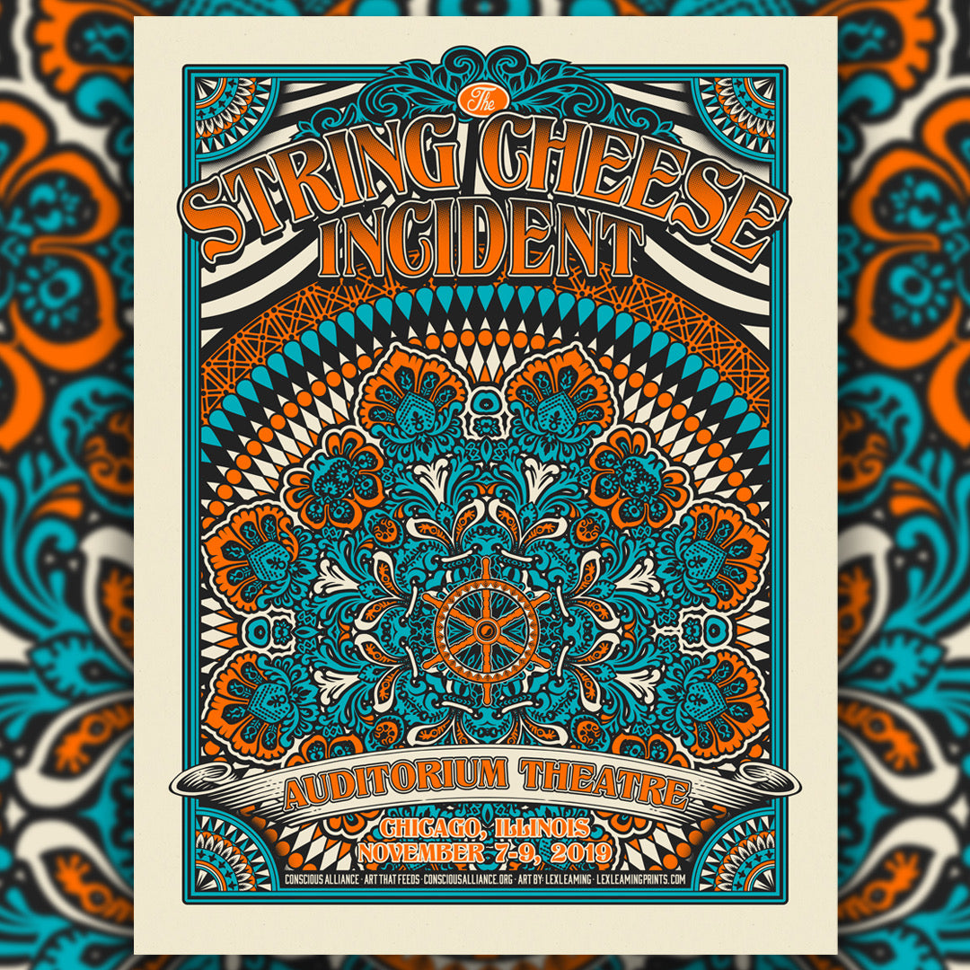 The String Cheese Incident -Chicago Poster 2019