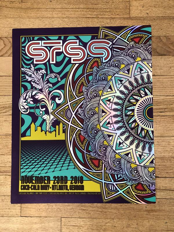 STS9 Roxy - Atlanta CA Poster - Night 1 - FOIL