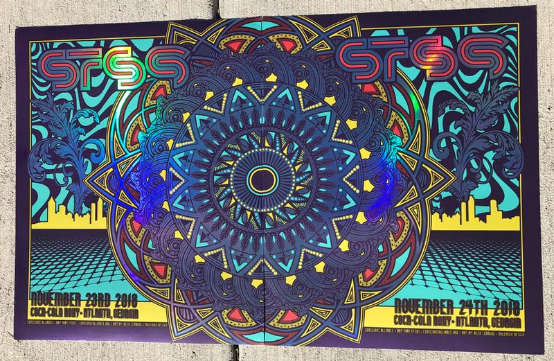 STS9 Roxy - Atlanta CA Poster - Night 1 - FOIL