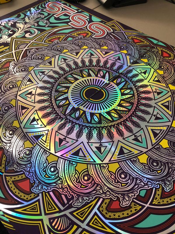 STS9 Roxy - Atlanta CA Poster - Night 2 - FOIL