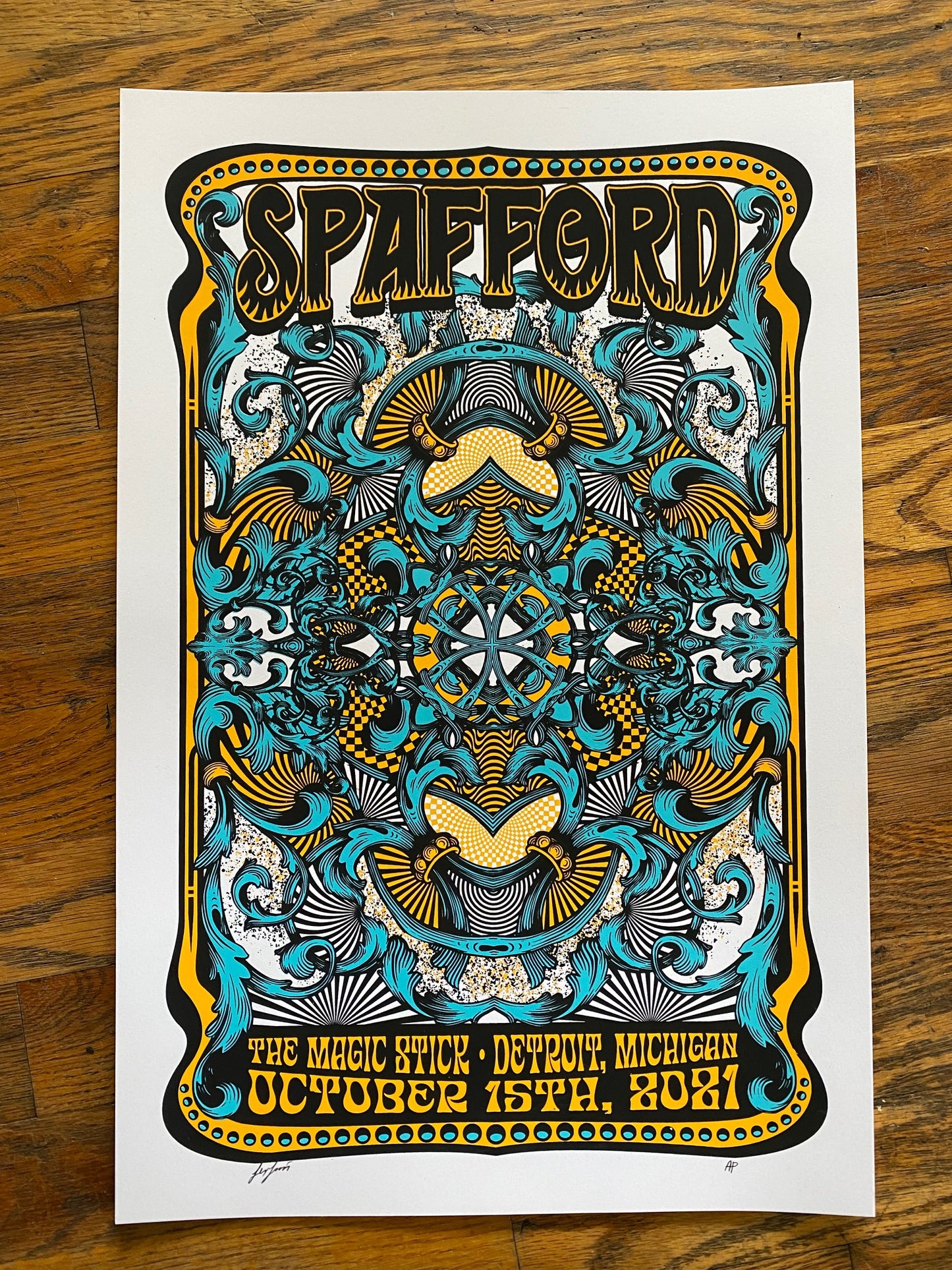 Spafford - Official Poster - Detroit 2021