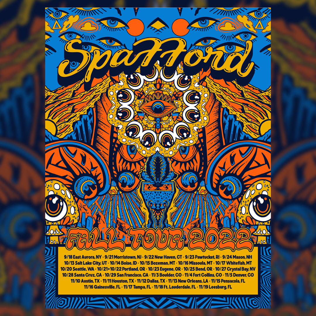 Spafford - Fall Tour Poster 2022