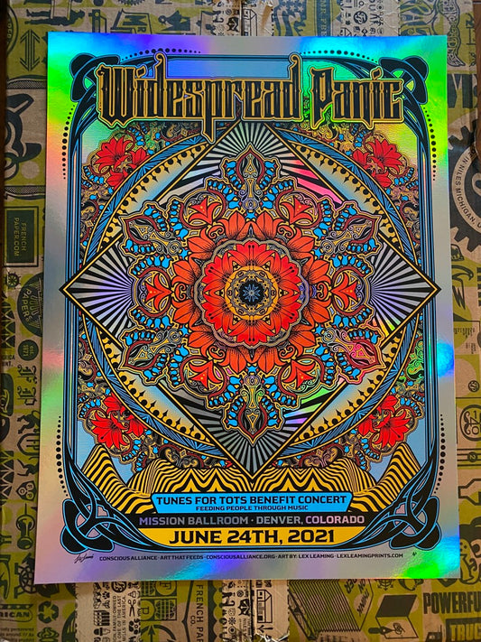 Widespread Panic - Tunes for Tots Benefit Concert 2021 - FOIL